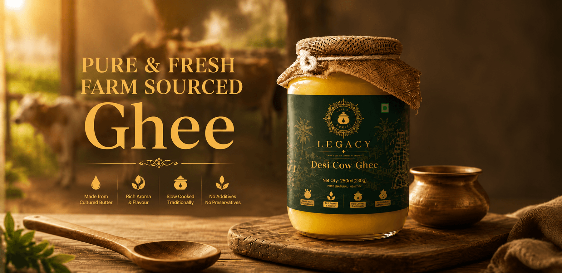 Legacy — Pure Heritage In Every Drop