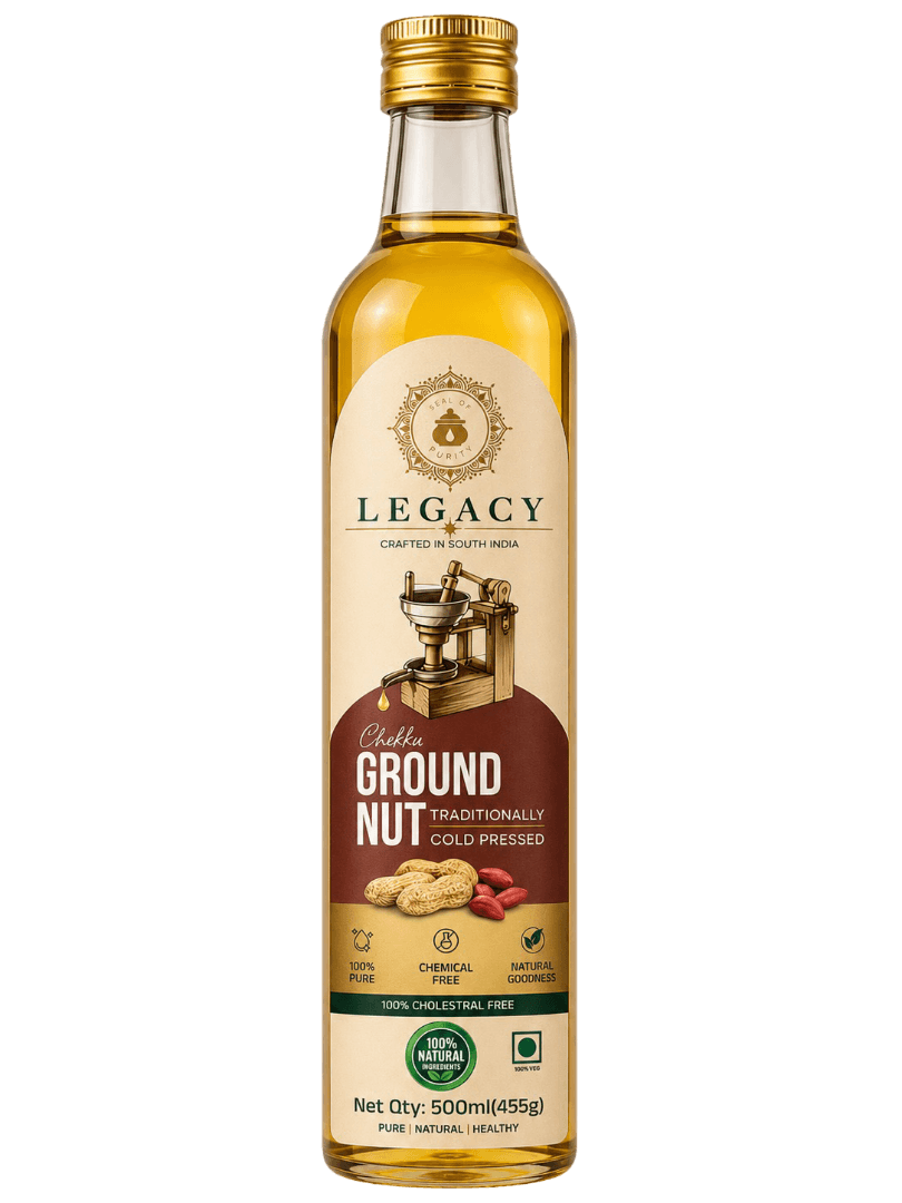 Cold Pressed Groundnut Oil